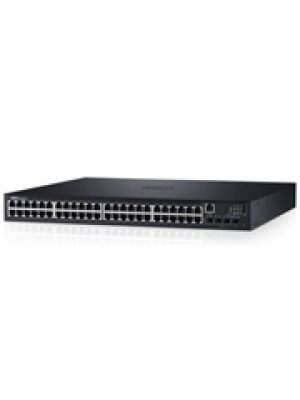 Dell Networking Switch N1548c/ 48x 10/100/1000Mbps RJ45 + 4x portas 10GB SFP+ (Empilhavel ate 4 unid.) 210-AEVZ